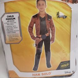 Star Wars Han Solo Brand New Halloween Costume For Sale 