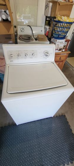 Top loader with agitator, kenmore washer.