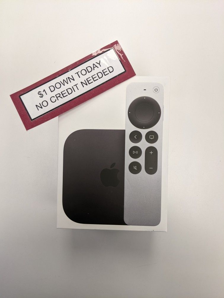 Apple TV 4K Smart TV - Pay $1 Today To Take It Home And Pay The Rest Later!