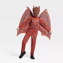 Light Up Red Dragon Costume S(6-7) L(10-12)