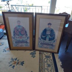 Original Antique Pair Qing Dynasty 