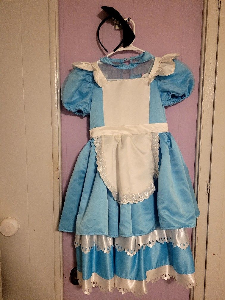 Kids Alice In Wonderland Costume