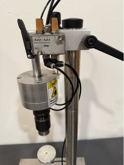 Pneumatic Benchtop Cosmetic Vial Crimper TurboFil BC-18 PNEUMATIC CRIMPER