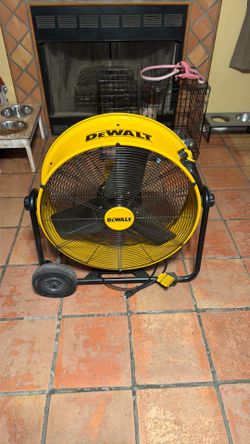 Dewalt 24” Heavy Duty Drum Fan