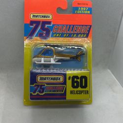 Matchbox Helicopter 1 of 10,000