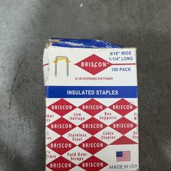 Briscon insulated staples