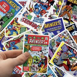 The Avengers Comic Book Stickers 40 Piece