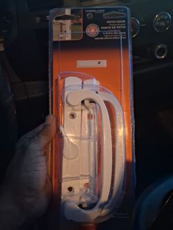 Patio door lock