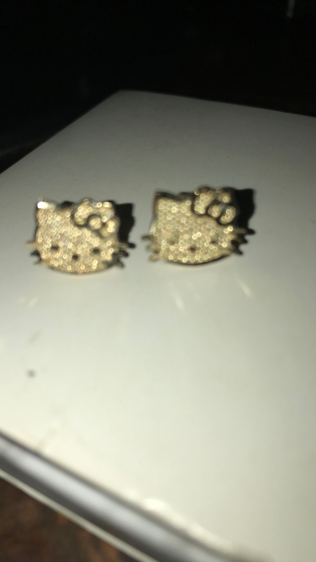 Hello kitty Ear Rings 