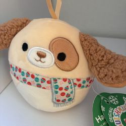 Bundle of 4 Christmas Squishmallow 4” Ornaments - New