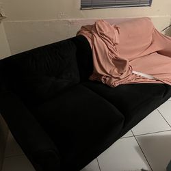 Black Couch Hardly Used