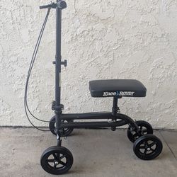 Padded knee scooter