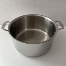 All Clad 8 Quart D3 Stainless Steel Stock Pot No Lid