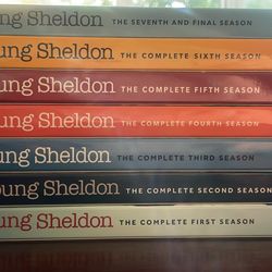 Complete Young Sheldon Series. Like New