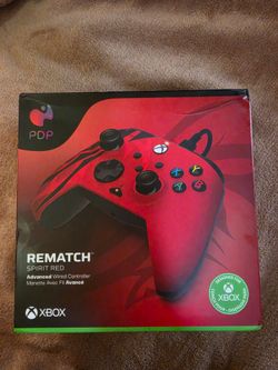 PDP Rematch Spirit Red Xbox Wired Controller