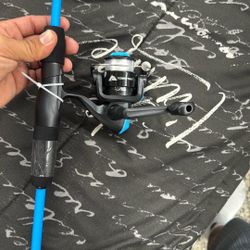 Fishing Rod And Reel Combo/ Combo de caña de pescar y carrete