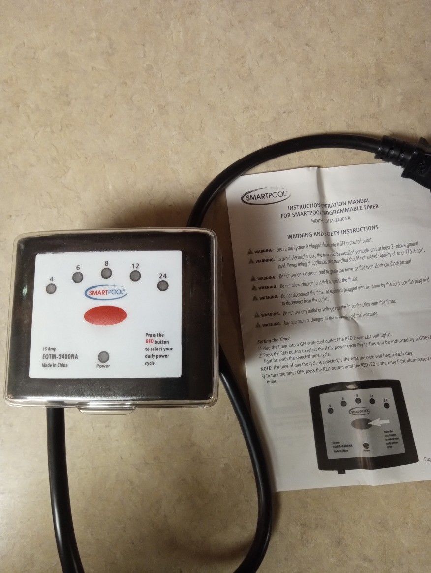Smartpool Programmable Timer