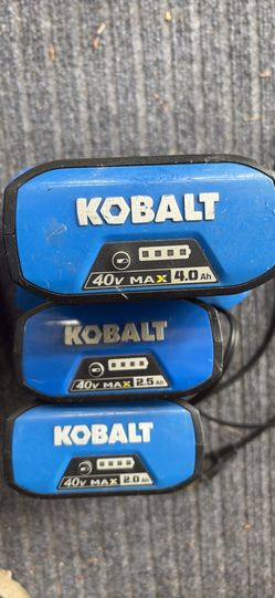 Kobalt Battery Set