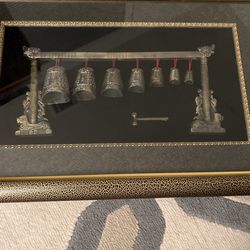 Framed Meditation bells