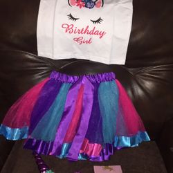 Traje de niña para cumpleaños