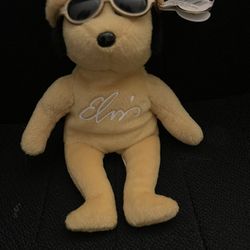 Gold Elvis Beanie Baby