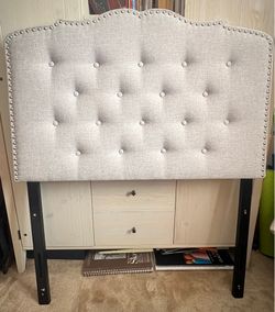Baxton Studios Twin Upholstered Headboard