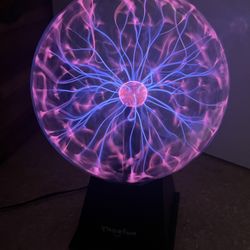 8” Plasma Ball Light Stands 11.5” From Base 