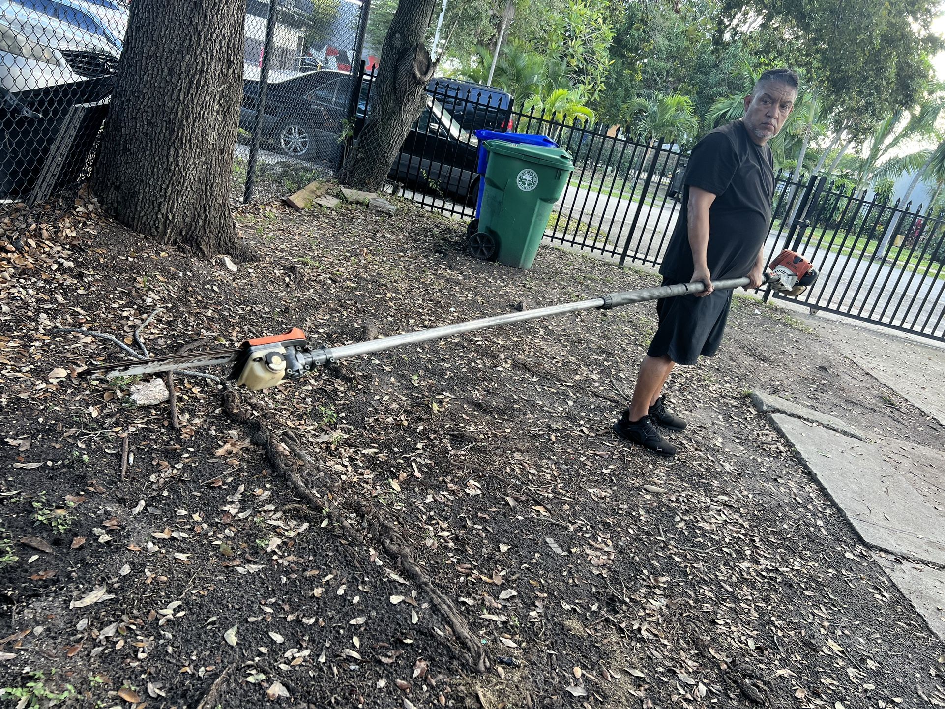 Stihl gas pole saw needs carburetor cleaning