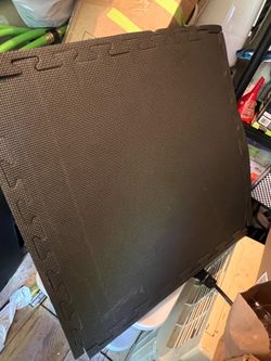 6 foam interlocking tiles for working out 1” thick