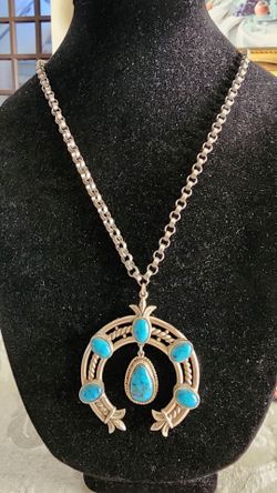 Squash blossom necklace