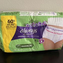 Always Discreet Underwear S/M