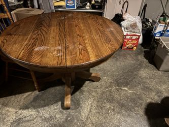 Solid Oak Table 