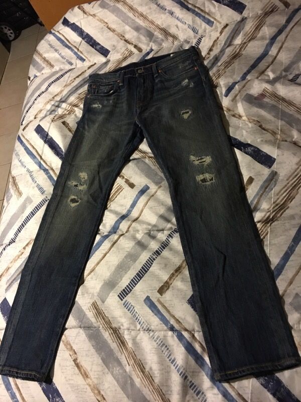 Levis ripped jeans skinny W30 L30