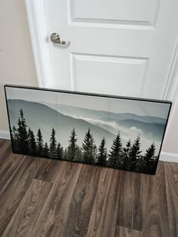 Abstract Forest Wall decor, 48"LX24"WX2"T, Wall Decoration