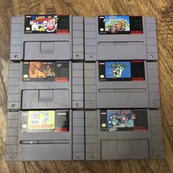 SUPER NINTENDO GAMES