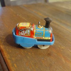 Vintage Tin Toy Train