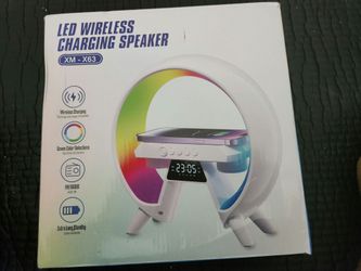 LED wireless phone charger