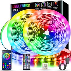 LED Lights for Bedroom Kitchen Party Decor Remote App Bluetooth Multi Color