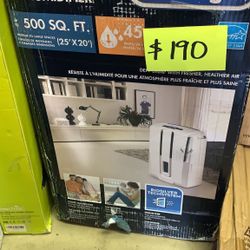 De’Longhi New 45 Pint Dehumidifier 24-Hour On/Off Timer, Energy Star 2.0, DDX45E, White