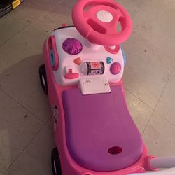 Pink Minnie Mouse Little Car