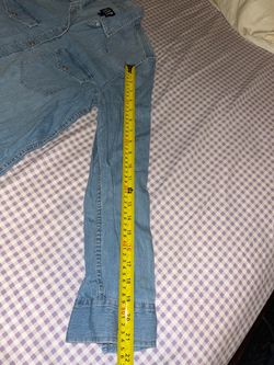 Gap Light Wash Denim Jumpsuit