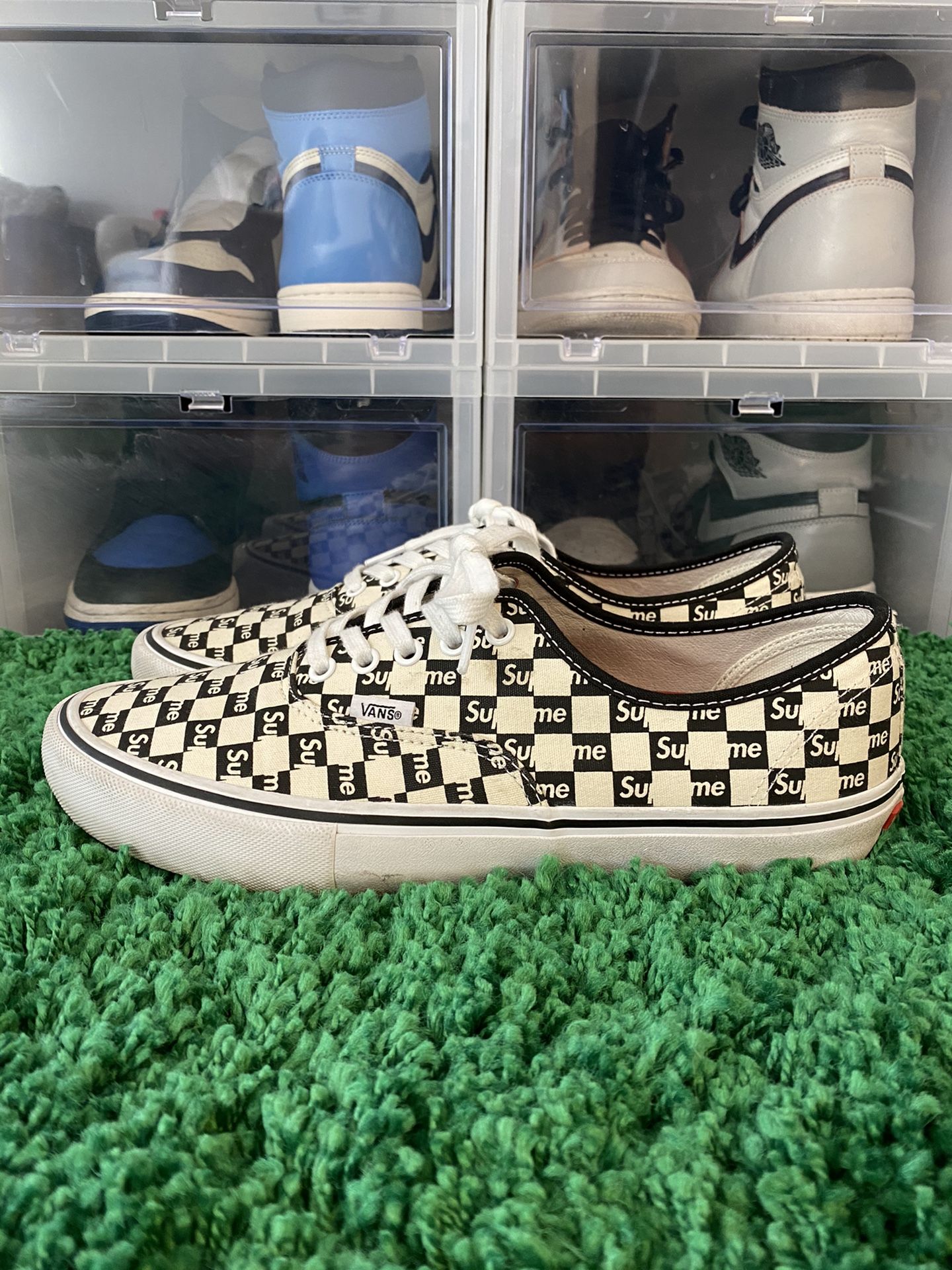 Supreme x Vans Authentic Pro Checkered Size 10.5