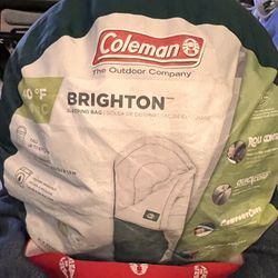 Coleman 40° Sleeping Bag - Very Good Condition