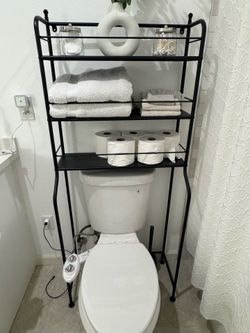IKEA over the toilet storage