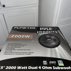 15” Subs, Mids, Door Speakers & Amp + Wire Harness 