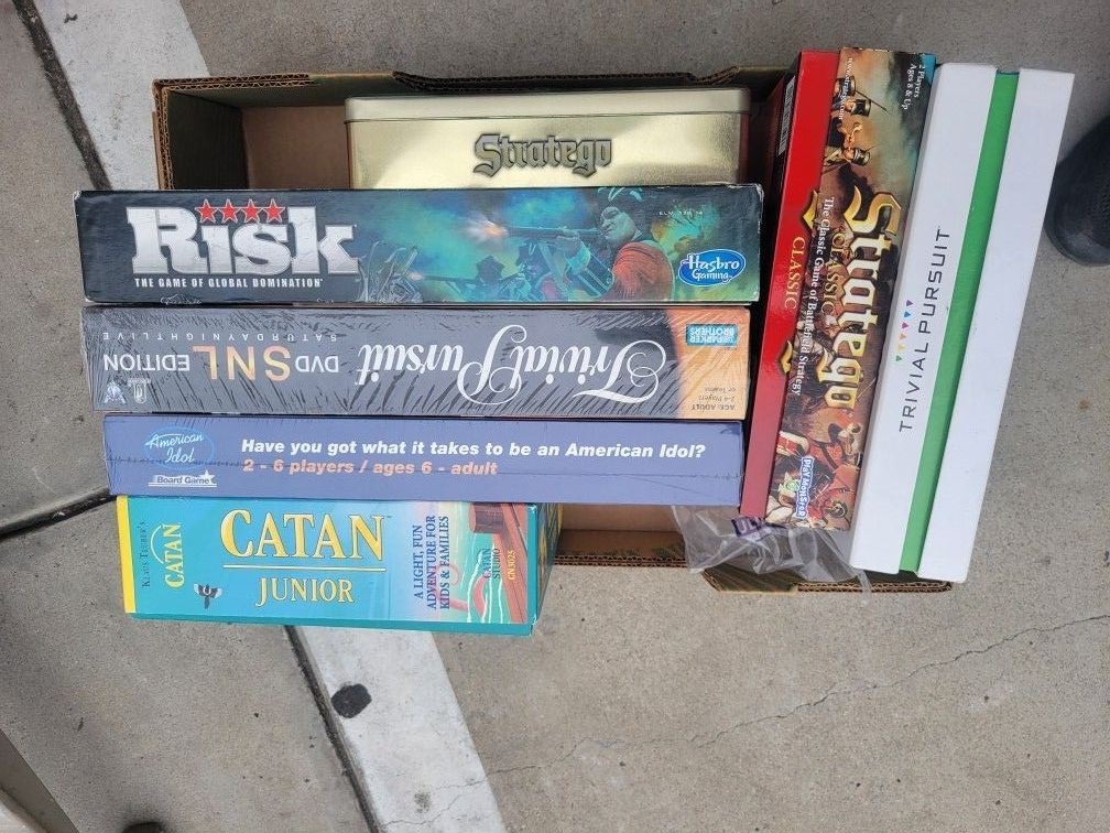 Board Games RISK! Monopoly, Catan, Battleship, Collectible Games Too!!
