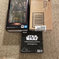 S.H. Figuarts Star Wars Luke Skywalker The Last Jedi Bundle