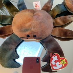 Beanie Babie Claude Crabs 🦀 Original Ones With Tags 