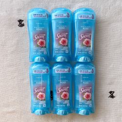 Secret Fresh Clear Gel Antiperspirant Deodorant for Women Rose 2.6oz