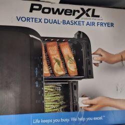 Power XL 10Qt  Dual AIR fryer New